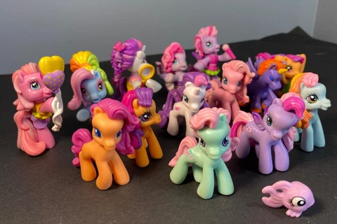 Ponyville Lot of My Little Pony, MLP Choose Pony, Each Add. Ships Free 2" mini Cover