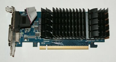 Asus Nvidia Geforce GT210 1GB PCIE DVI/VGA/HDMI Low Profile Graphics Card - Image 1 of 3