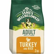 James Wellbeloved Adult Turkey and Rice Dry Dog Food 2kg