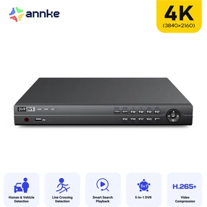 ANNKE 4K 16CH DVR 8MP Video Recorder H.265+ Home CCTV System AI Human Detection - Picture 1 of 18
