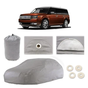 Ford Flex 4 Layer Car Cover Fitted Outdoor Water Proof Rain Snow UV Sun Dust - Foto 1 di 1