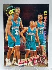 Charlotte Hornets 1994-95 Topps Stadium Club Super Team #3
