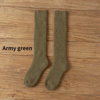 3 Пара леди шерпа флис подкладка длинные носки зимние теплые теплые гостиной кровати пола - Изображение 1 из 4