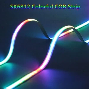 RGB COB Led Strip 5V SK6812 332LED/m Dream Color Light Magic Digital Addressable - Picture 1 of 23