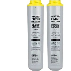 Pack of 2 GE FQK1K Under Sink Refrigerator Water Filter Cartridge Replacement - Picture 1 of 4