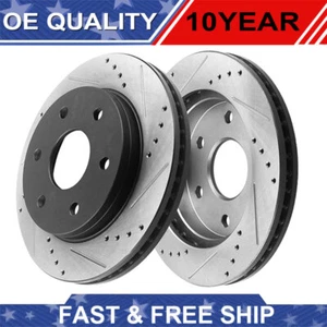 Rotores de freno delanteros de 305 mm para Sierra Silverado 1500 Yukon Tahoe 2000-06 con 6 lengüetas - Imagen 1 de 9