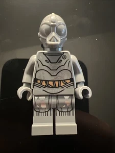 Lego Star Wars RA-7 Protocol Droid (Dark Bluish Gray) Minifigure sw0573 - Picture 1 of 2