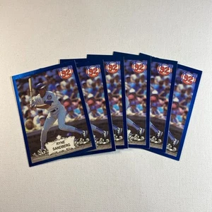 Ryne Sandberg Lot Of 6 American Sports Monthly Limited /16k Blue Foil EX+NM - Picture 1 of 9
