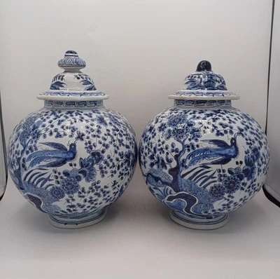 Vase en Faïence de Delft signé Willem van der Kool - XVIIIème siècle - Photo 1/4