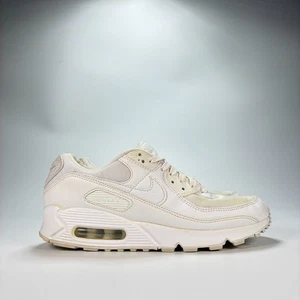 Scarpe da corsa Nike Air Max 90 bianche sneakers stringate DH8010-100 donna taglia 9,5 - Foto 1 di 10