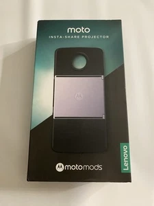 BRAND NEW !!! - Motorola Insta-Share Projector Moto Mod - Black - Zdjęcie 1 z 6
