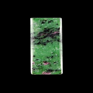 Ruby in Zoisite 47x27x5 mm Pendant bead HG310020 - Picture 1 of 4