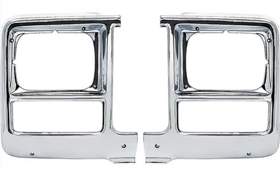 OER Headlamp Bezel Set For 1981-1982 Chevy Trucks Blazer and Suburbans - Image 1 of 3