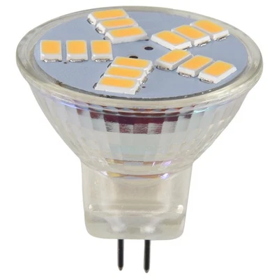 3W MR11 GU4 250LM LED Bulb Lamp 15 5630SMD Warm White Light Z4W42020 - Image 1 of 4