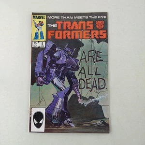 Transformers #5 Shockwave NM- (1985 Marvel Comics) - Picture 1 of 4