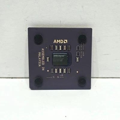 AMD Duron 800 Socket 462 CPU - D800AUT1B Processor 800mhz 1999 Socket A 462/A - Image 1 of 3