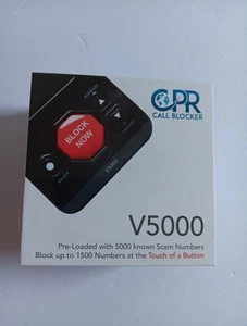 Bloqueador de llamadas CPR V5000 negro NUEVA CAJA ABIERTA sin usar - Imagen 1 de 5