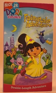Dora the Explorer Fairytale Adventure VHS 2004 Nick Jr. **Buy 2 Get 1 Free** - Picture 1 of 3