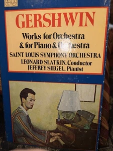 Gershwin All The Works For Orchestra & For Piano St. Louis Symphony 3 Cassettes - Picture 1 of 6