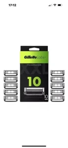 Gillette Labs Razor Blade Refills | Pack of 10 | GENUINE & SEALED - Afbeelding 1 van 1