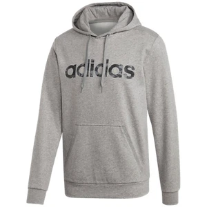 Adidas Hombres Sudaderas con Capucha Camuflaje Lineal Sudadera Top Pullover Sudadera con Capucha Gris - Imagen 1 de 6