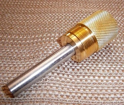 NEW ITEM! BRASS EXTENDED CO2 Tube End Cap for Crosman 2250 2400 Air Guns