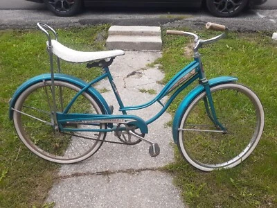 1960 年哥伦比亚老式雷艇自行车 — 第 1/2 张图片