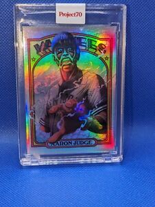 Topps Project70® Card 635 - Aaron Judge Rainbow Foil 67/70