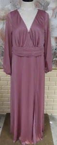 NWT GORGEOUS EVER PRETTY DUSTY ROSE / SPARKLES. SEE MEASUREMENTS, FOREIGN SIZE - Picture 1 of 9