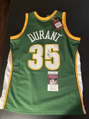 Kevin Durant Autographed Seattle Sonics Mitchell & Ness Signed Jersey Jsa Coa - Image 1 of 4