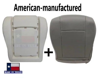 Se adapta a Ford Econoline E250 E350 2009 furgoneta parte inferior del conductor cojín espuma y cubierta de asiento Foto 1 de 4