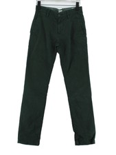 Timberland Men's Jeans W 28 in Green Cotton with Elastane, Polyester Skinny