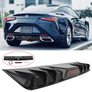Difusor trasero de parachoques con aletas de tiburón alerón divisor de labios para Lexus LC500 LC500h LFA - Imagen 1 de 13