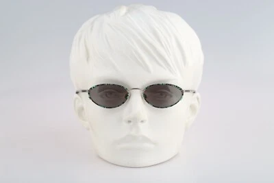 Robert Rudger 1710 224 F3, Vintage 90s gray and green small cat eye sunglasses - Image 1 of 4