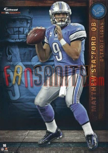 16 Matthew Stafford Detroit Lions Fathead Tradeable 2012 NFL - Picture 1 of 1