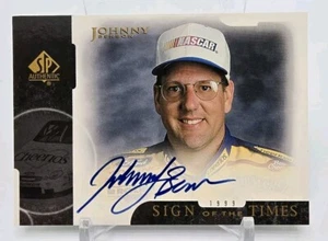 1999 SP Authentic JOHNNY BENSON Sign of the Times Auto NASCAR Winston Cup #JB - Picture 1 of 5