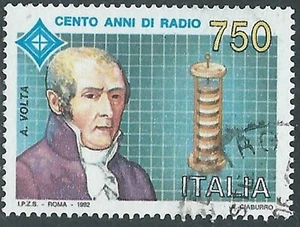 1992 ITALIA USATO RADIO ALESSANDRO VOLTA SASSONE 1986 - IT1 - Imagen 1 de 1