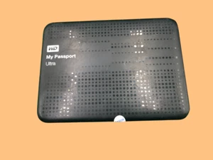 WD My Passport Ultra 1TB WDBM5M0010BBK-05 External Hard Drive, Used, WITH CABLE - Afbeelding 1 van 4