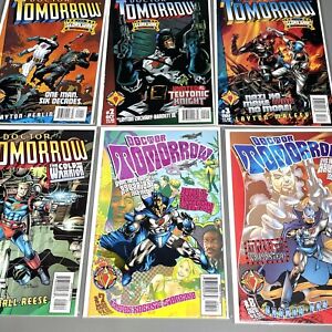 Doctor Tomorrow The Glory War Comic Books Lot 1-4, 7 & 8 Acclaim Valiant Heroes