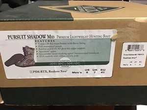 New Muck Pursuit Shadow Mid Premium Lightweight Hunting Boot Sz. 8 Men’s - Picture 1 of 4