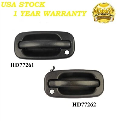 Передняя наружная дверная ручка подходит для GMC Sierra 1500 99-06, 1500HD 01-06, Classic 07 - Изображение 1 из 4