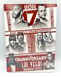 ROH Ring of Honor - 17th Anniversary 2 Disc Set DVD 2019 AEW WWE NWA TNA - Picture 1 of 2
