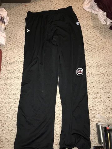 2011 Under Armour South Carolina Gamecocks Warmup Snap Basketball Pants Size XXL Cover