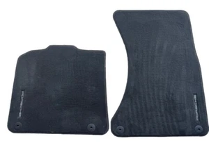 PORSCHE MACAN FLOOR MATS FRONT Only USED FITS 2014 - 2025 - Picture 1 of 4