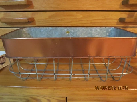 METAL BASKET-15" X 7" X 6" HIGH--#R13A Cover