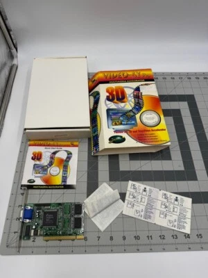 NEW!!! 82077TV Video-67Pro PCI Trident 3D Image 9750 Video Card ADAC CAMERA - Image 1 of 4