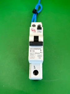 M2 B16 16A M216MBRSPK 30mA Compact RCBO - Brandneu - Bild 1 von 4