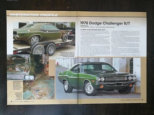Dodge Challenger R/T 1970 6 páginas artículo de color original - 622 - Imagen 1 de 3