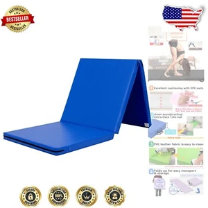 Premium Multi-Colored Folding Gym Mat 71"x24" - Strength & Flexibility - Picture 1 of 11