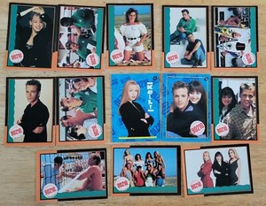 1991 Topps BEVERLY HILLS 90210 Trading Cards/Stickers (Lot of 13)
